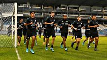 Selección Mexicana: Entrenamiento del Tri fue desplazado al Estadio Morazán por mal clima