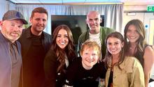 Wayne Rooney convivió con Ed Sheeran tras su concierto en Manchester