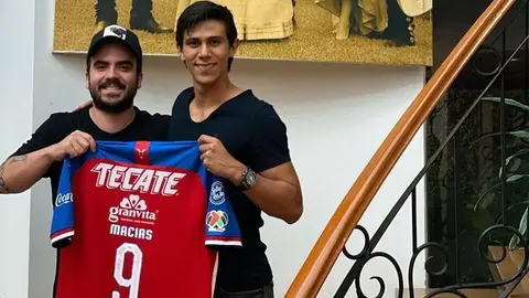 JJ Macías: Nieto de Vicente Fernández destacó el regreso del futbolista a Chivas
