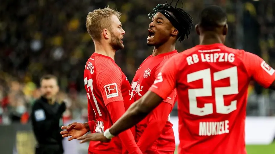 Bundesliga: Leipzig goleó al Dortmund y se colocó en puestos de Champions
