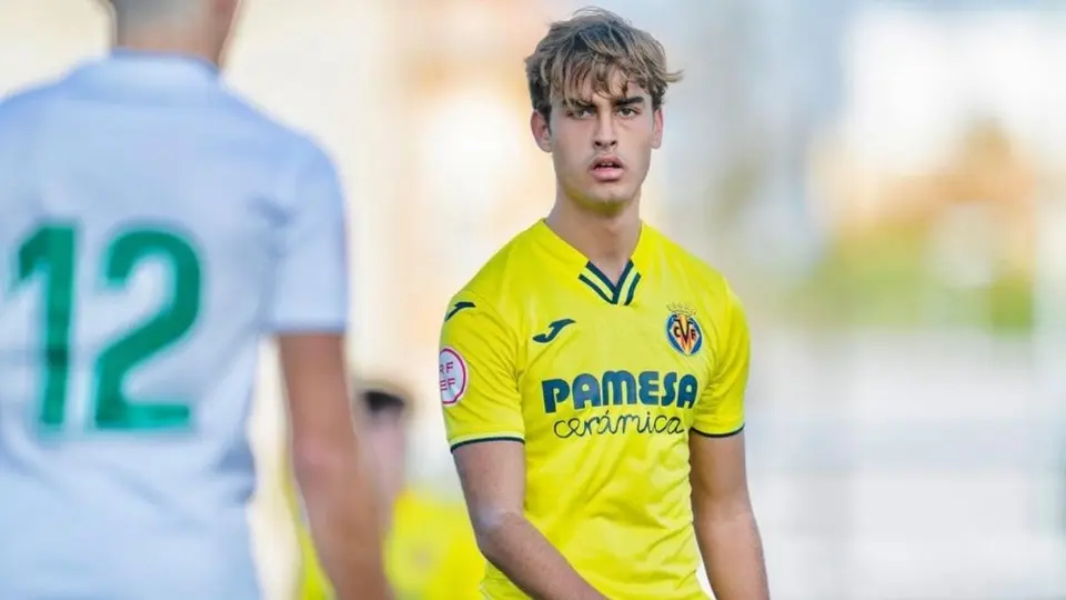 Emiliano García: Se lució con una asistencia en el Villarreal Juvenil