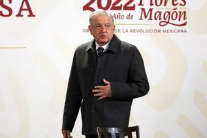 AMLO reapareció en público tras recuperarse por segunda vez de Covid-19