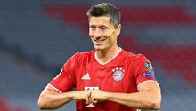 Robert Lewandowski compartió peculiar método para secarle el cabello a su hija