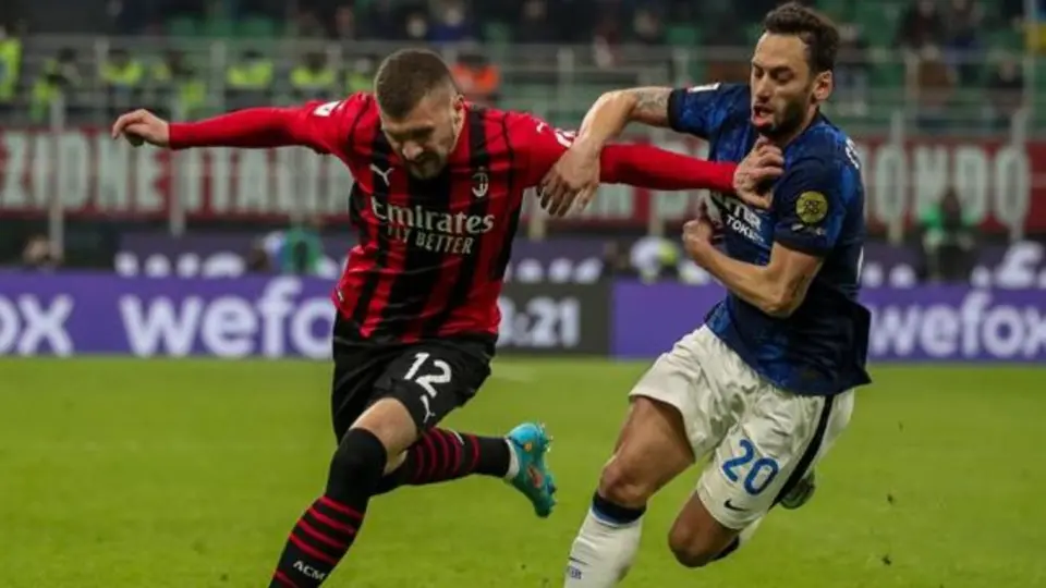 Copa de Italia: Inter sobrevive a un Milan desacertado en la Ida de las Semifinales