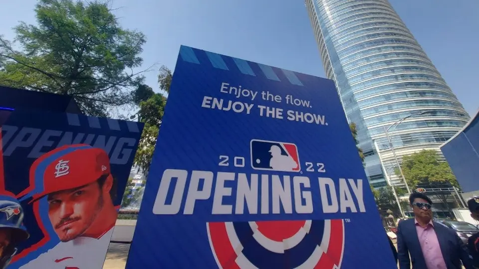 MLB México celebró el Opening Day 2022 en Paseo de la Reforma
