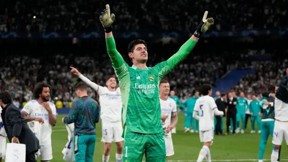 Courtois tras la victoria: 'Cuando el Real Madrid va a las Finales, es para ganarlas'