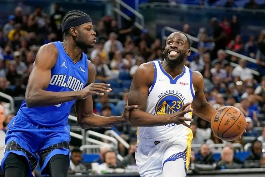 Draymond Green durante un partido