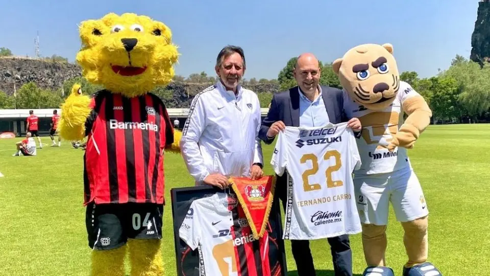 Bayer Leverkusen: Visitó y entrenó en Cantera previo al partido ante Toluca