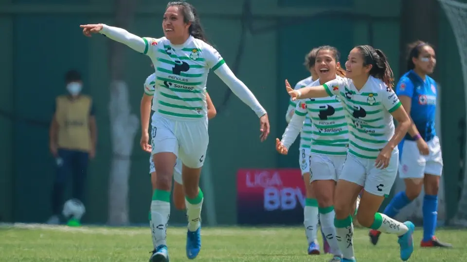 Liga MX Femenil: Santos derrotó a Cruz Azul en La Noria con doblete de Mariela Jiménez