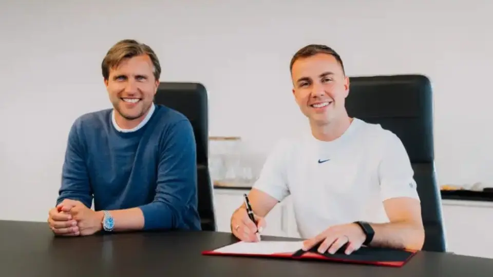 Mario Götze, nuevo jugador del Eintracht Frankfurt