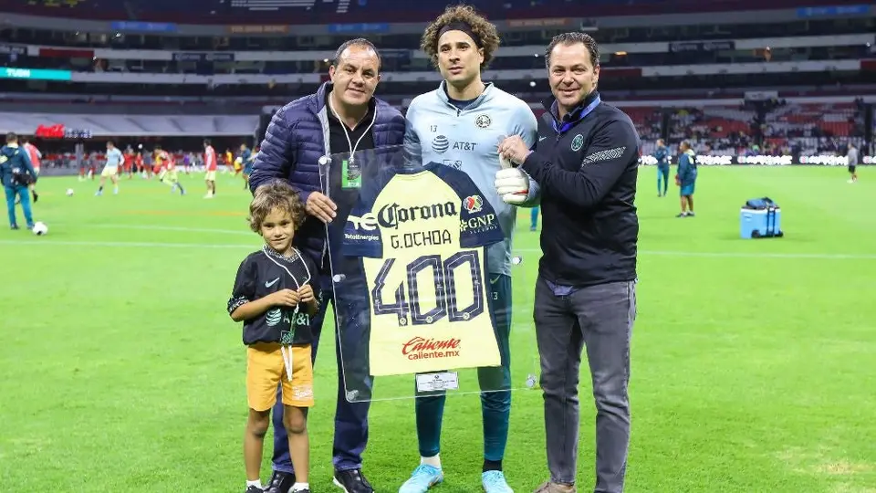 América: Guillermo Ochoa llegó a su partido 400 con las Águilas