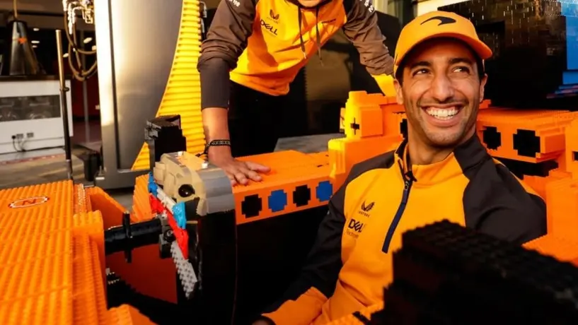 F1: Lego replicó el monoplaza de McLaren en tamaño real
