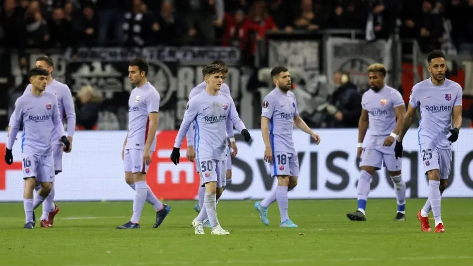 Barcelona: Rescató un empate ante el Frankfurt en la Ida de CF de la Europa League