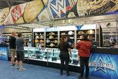 WWE: Tienda de souvenirs de WrestleMania 38, con poca gente un día después del evento