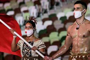 Abanderado de Tonga no tiene contacto con su familia tras erupción de volcán