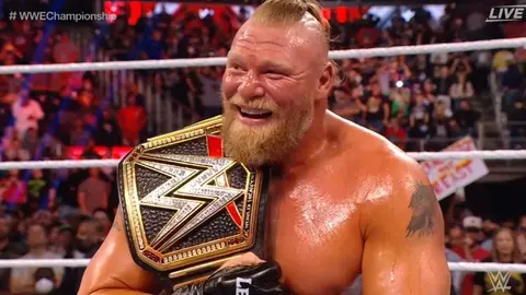 WWE: Brock Lesnar se coronó campeón en el evento 1 Day