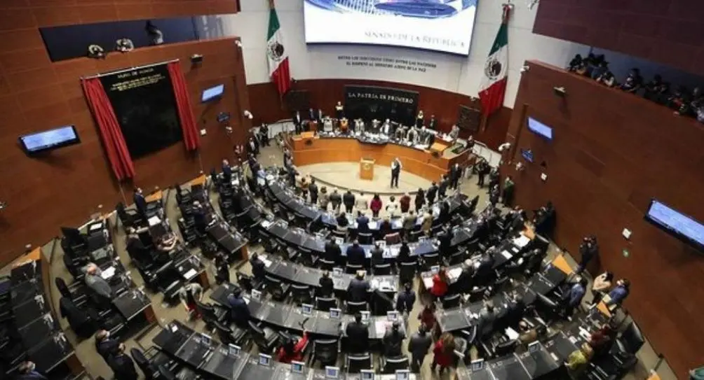 Vista panorámica del Senado de la República | INSTAGRAM: @SenadoMéxico