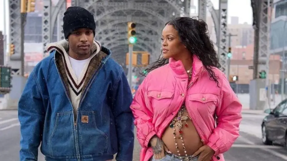 Rihanna y A$AP Rocky anunciaron que serán padres por primera vez