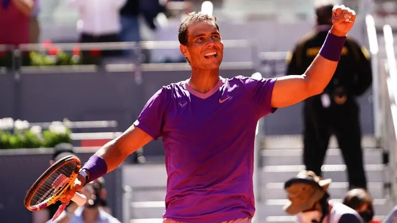 Rafael Nadal anunció que espera un bebé