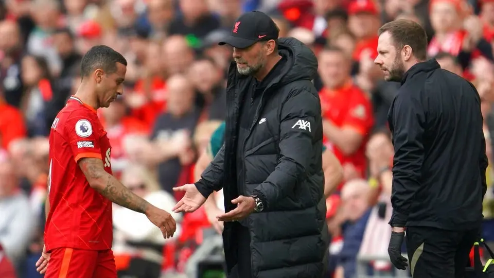 Liverpool: Thiago no entrenó a tres días de la Final contra el Real Madrid