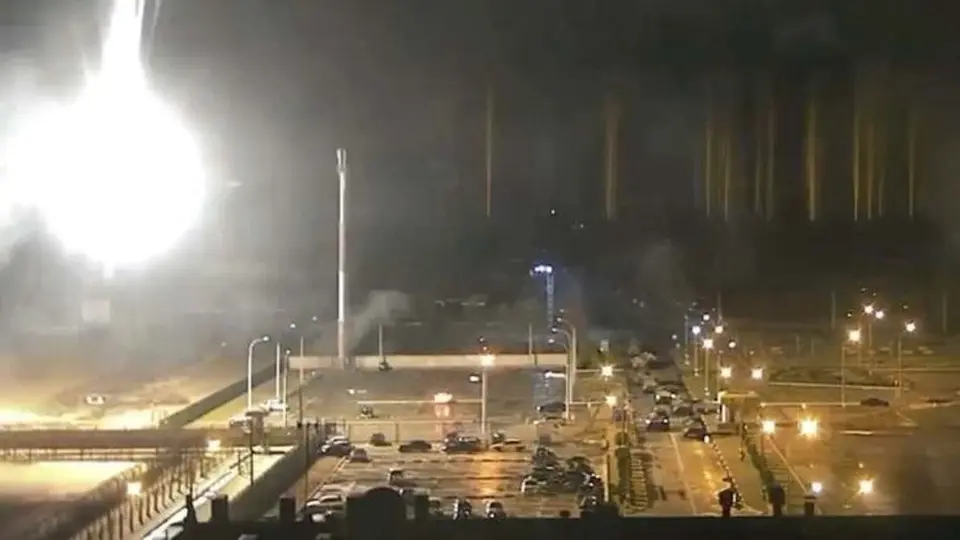 Rusia-Ucrania: Central nuclear de Zaporizhzhia fue atacada por ejército ruso