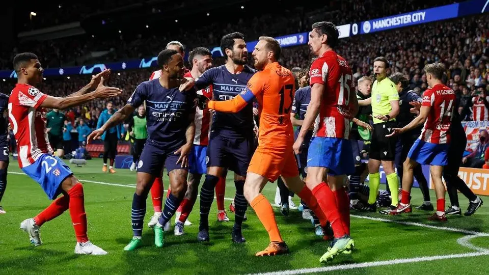 Atlético vs Manchester City: Policía Nacional intervino en vestidores por pelea