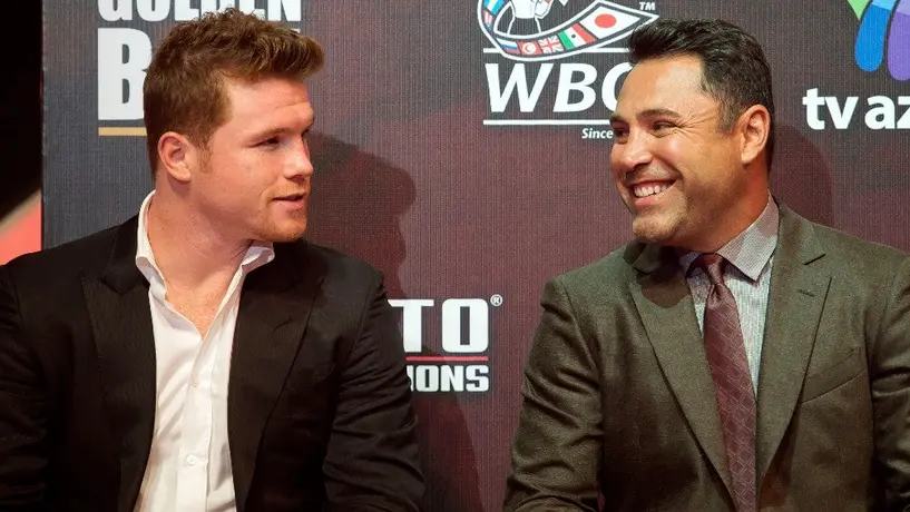 Canelo, criticado por De la Hoya por caída con Bivol: 'Juegas mucho al golf, hazlo cuando tengas 90'