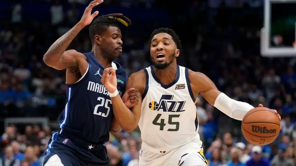 NBA: Jazz venció a Mavericks en el inicio de la postemporada