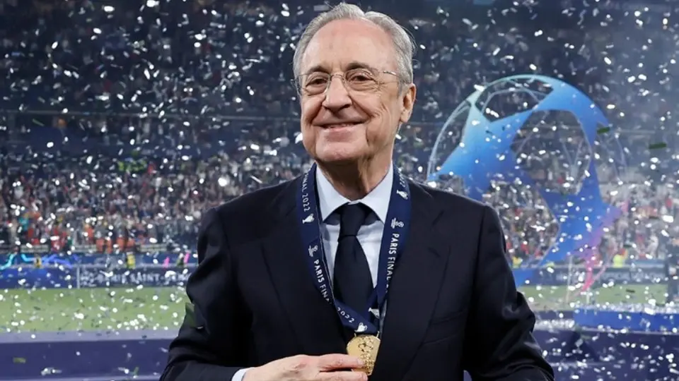 Florentino Pérez: ‘Feliz por la 14 Champions League, lo de Mbappé está olvidado’