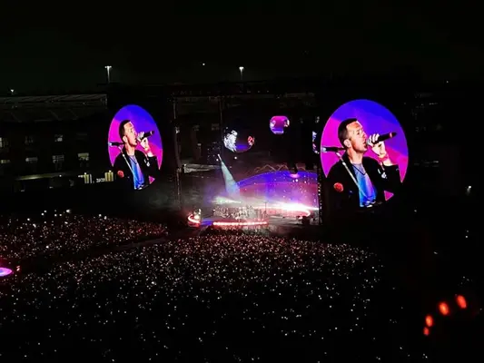 Coldplay rindió homenaje a Juan Gabriel durante concierto en el Foro Sol