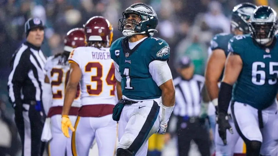 NFL: Eagles siguen con vida tras derrotar a Washington Football Team
