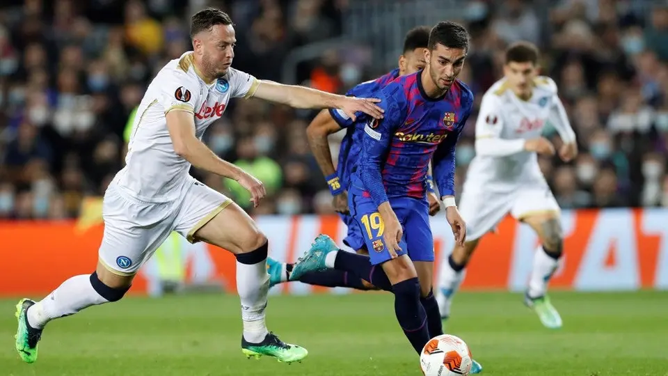 Europa League: Barcelona empató con el Napoli y dejaron todo para la Vuelta