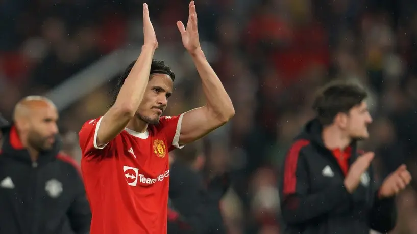 Edinson Cavani confesó que pensó en abandonar al United por la llegada de Cristiano Ronaldo