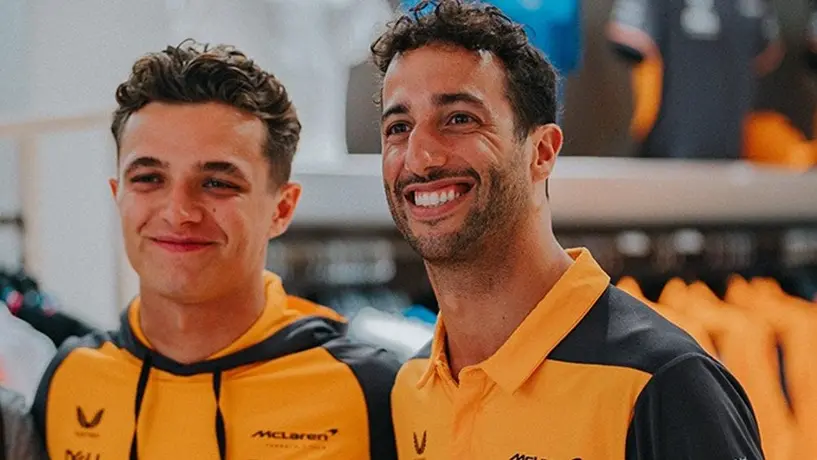 F1: Norris y Ricciardo revelaron que fueron expulsados de alberca en Miami