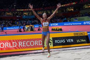 Yulimar Rojas: Tricampeona del mundo en triple salto; rompió su propio récord