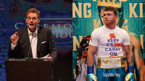 Faitelson se 'retracta' de críticas al Canelo y lo considera ‘el mejor deportista mexicano del 2021’