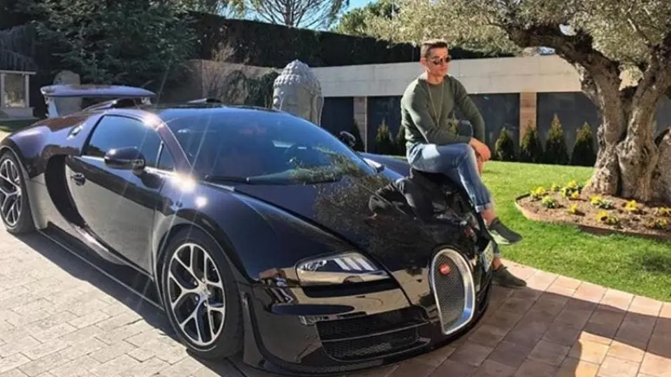 Cristiano Ronaldo: Pagará daños causados por uno de sus empleados con su Bugatti