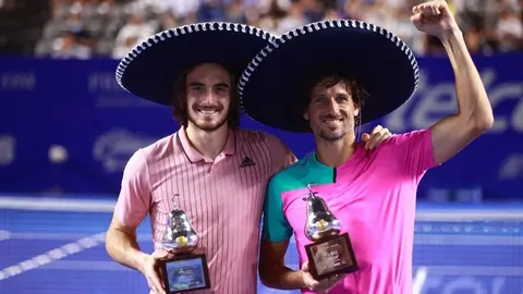 AMT: Stefanos Tsitsipas y Feliciano López se llevaron la Final de parejas