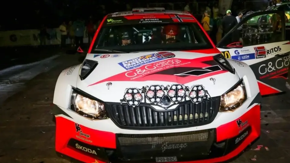 Rally de las Naciones: Østberg y Johannson tomaron la delantera tras marcar el mejor tiempo