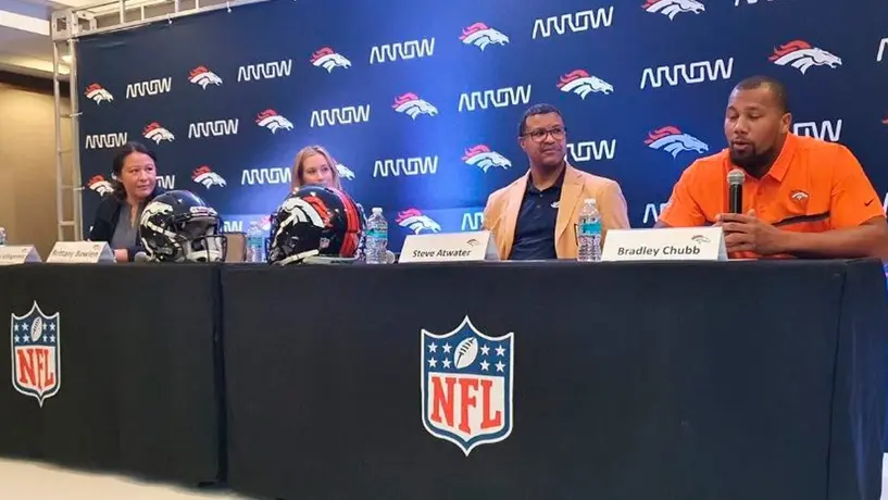 Bradley Chubb: 'Javonte Williams, el mejor corredor que he visto en mi vida'