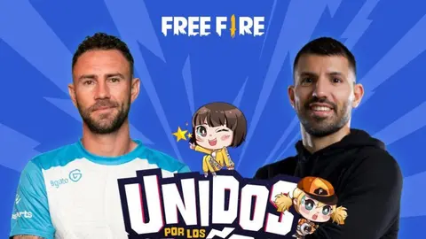 Ibai, Kun Agüero y Miguel Layún jugarán Free Fire en 'Unidos x los Niños'