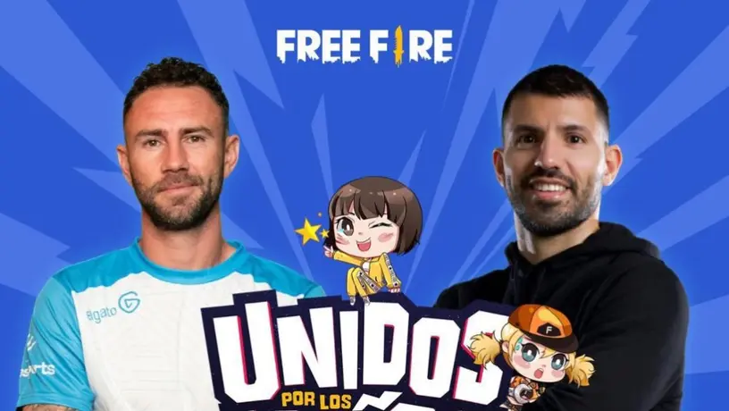 Ibai, Kun Agüero y Miguel Layún jugarán Free Fire en 'Unidos x los Niños'