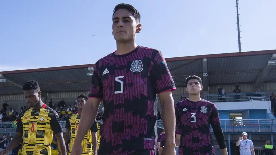 Selección Mexicana Sub 21: Santiago Naveda salió lesionado del juego ante Ghana