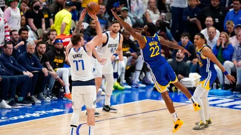 NBA: Mavericks con Doncic imparable, evitaron barrida y vencieron a los Warriors