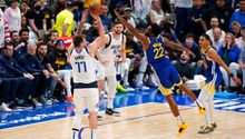 NBA: Mavericks con Doncic imparable, evitaron barrida y vencieron a los Warriors