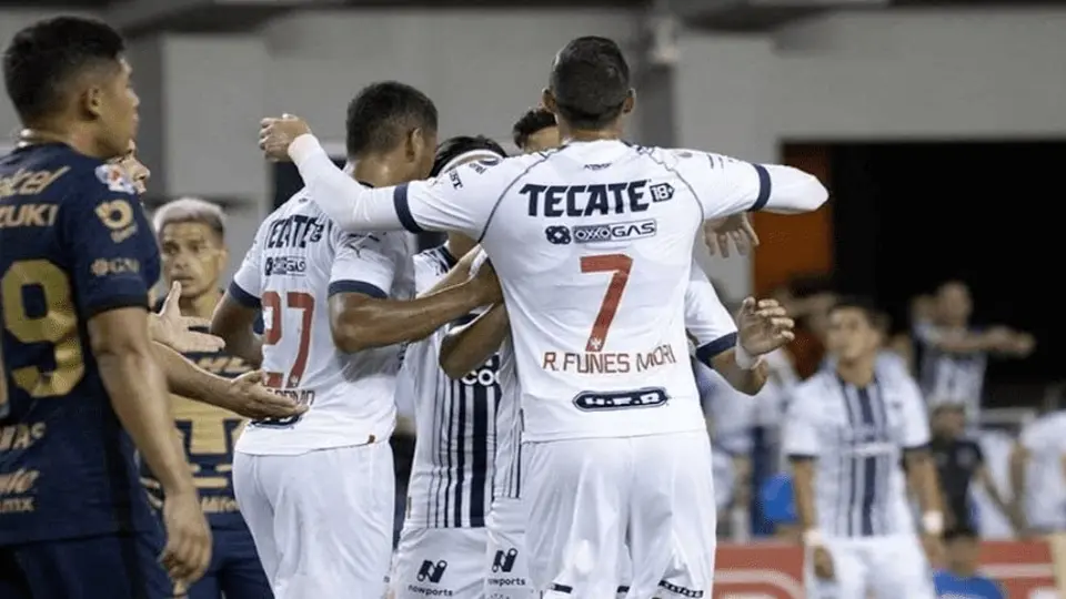 Pumas perdió el invicto en pretemporada traes caer ante Rayados