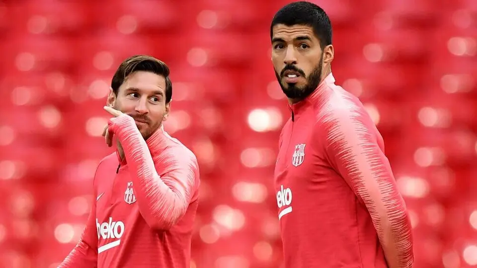 Lionel Messi fue trolleado por Luis Suárez tras su fiesta de cumpleaños