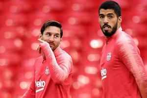 Lionel Messi fue trolleado por Luis Suárez tras su fiesta de cumpleaños