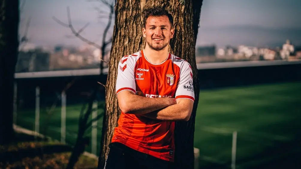 Eugenio Pizzuto, nuevo jugador del Braga de Portugal | TWITTER @SDEPORTIVA_SCB