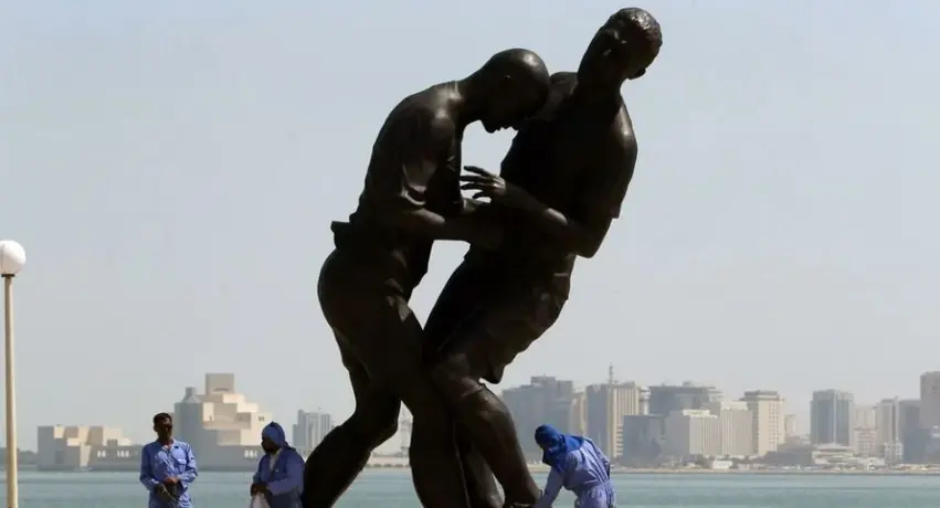 Qatar: Exhibirá la estatua del cabezazo de Zidane a Materazzi en el Museo del Deporte